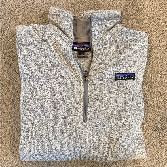 Patagonia Sweaters - Patagonia Men's Zip-Up Sweater in Heather Gray